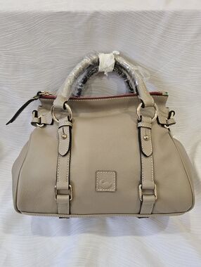 Dooney & Bourke Sorrento Satchel Beige (Rare Style and Color)